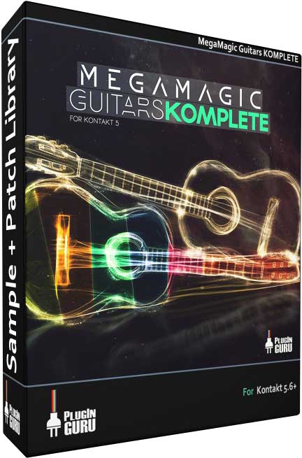 PluginGuru MegaMagic Guitars Komplete for KONTAKT download free